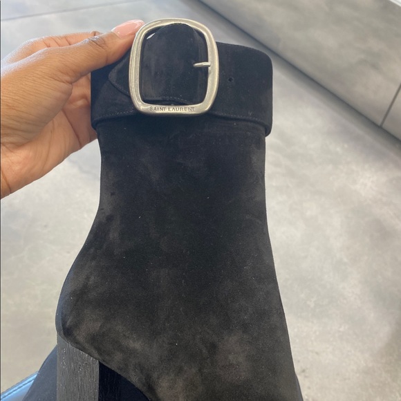 Saint Laurent Suede Boots - Picture 4 of 5